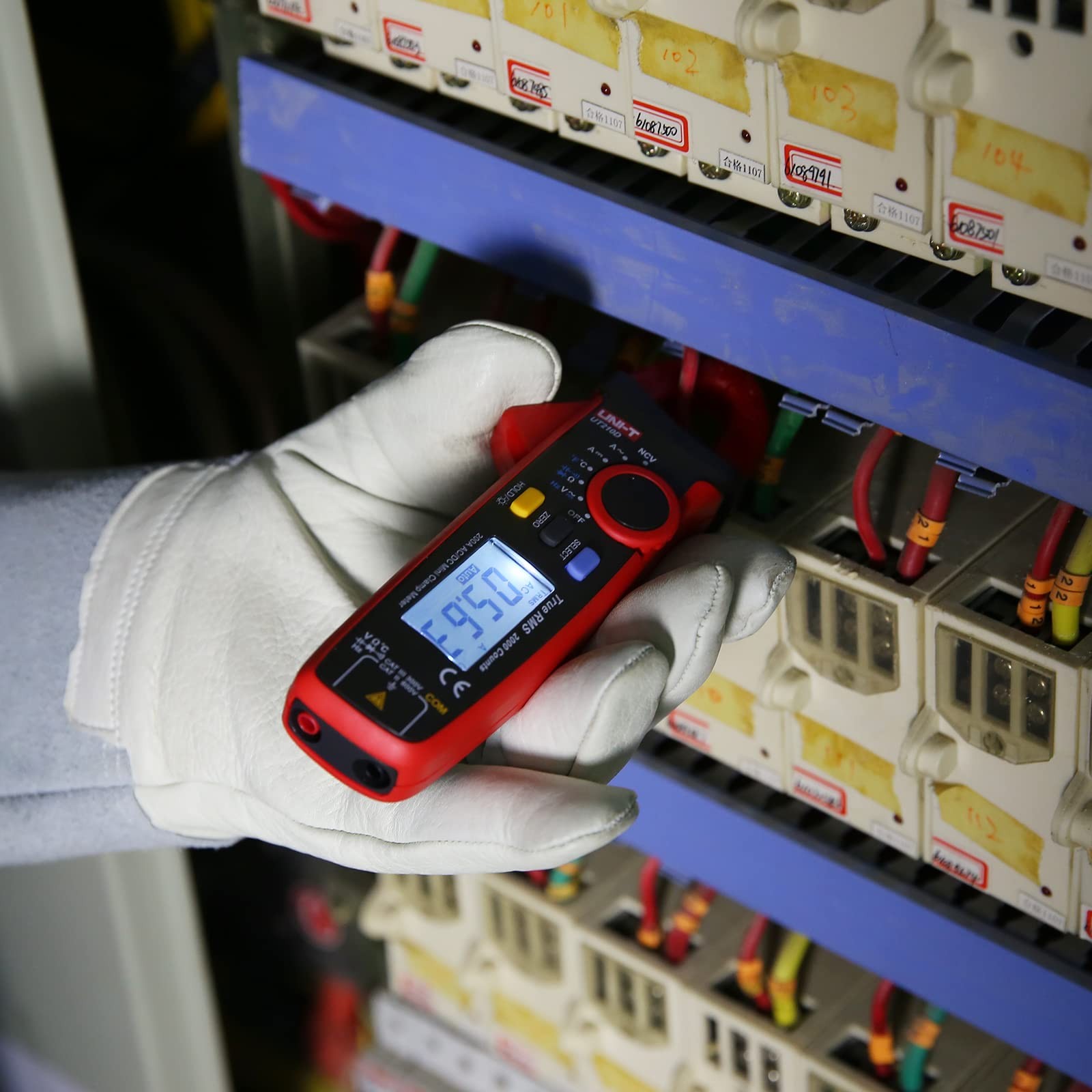 AC/DC Clamp Meter UT210D Amp Meter Clamp Multimeter Tester Digital Voltmeter …