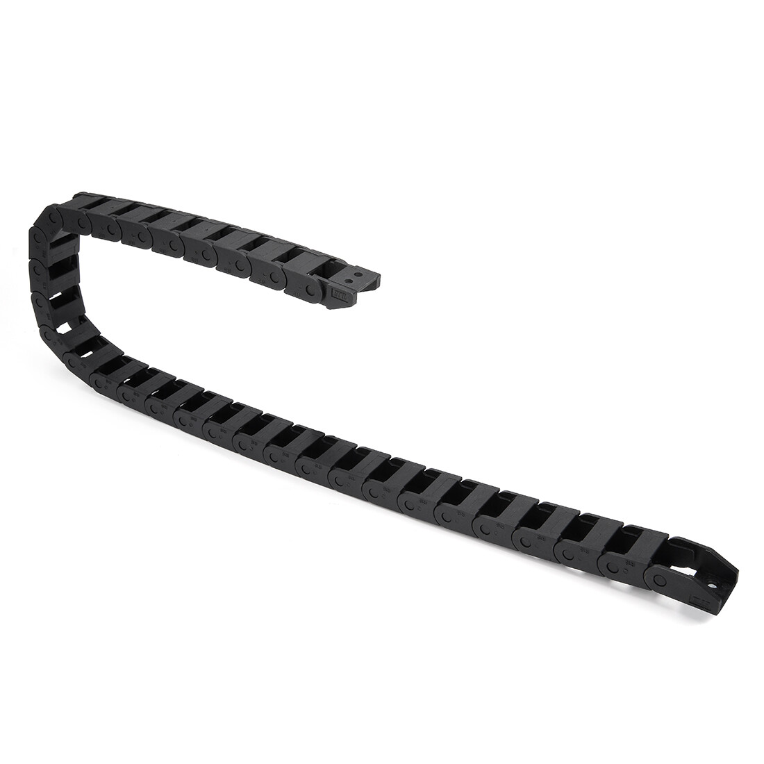 R18 39″ x 0.39″ x 0.59″ Closed Cable Drag Chain Wire Carrier for CNC 3D Printer