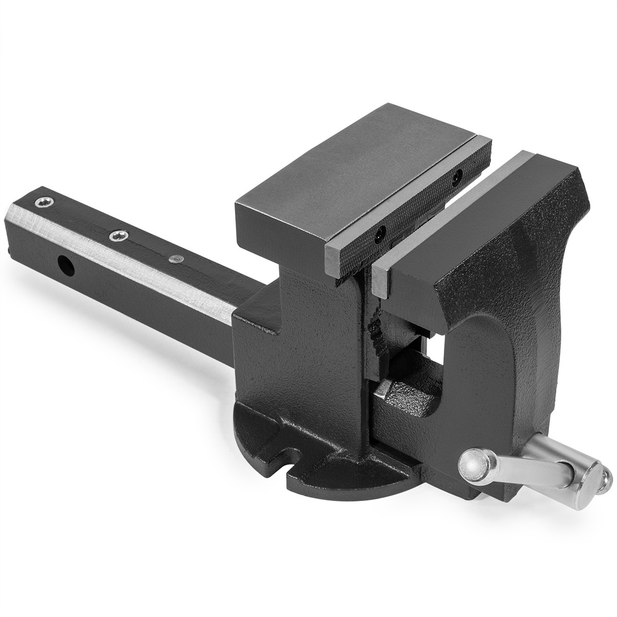 Stark USA 6″ Vise Clamp Tow Hitch Mount 2-inch Receiver Built-in Bench Mount