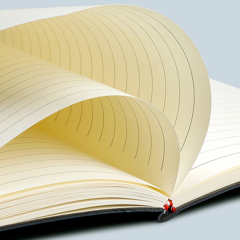 Thick PU Leather 360 Pages Journal A5 Notebook Lined Paper Writing Vintage Diary