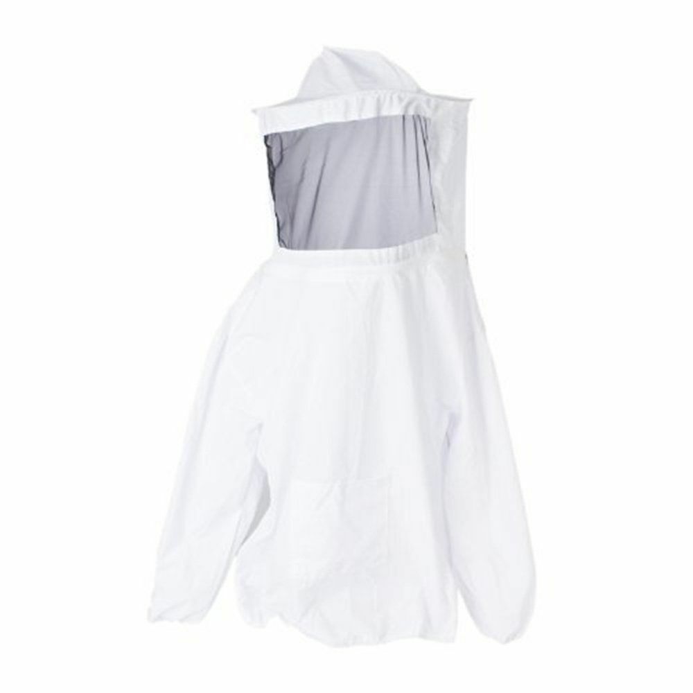 Beekeeping Protective Jacket Veil Suit + Beekeeping Long Sleeve Gloves Set USA