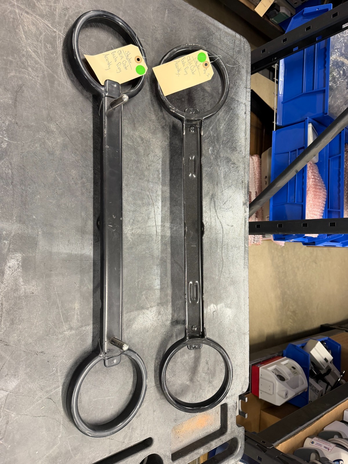 Stryker stretcher caster brake ring set