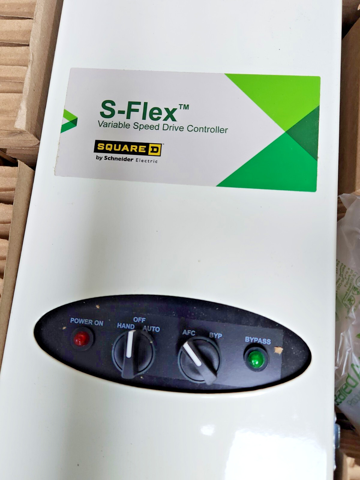 😎 NEW SQUARE D 5 HP ATV212 S-FLEX ENCLOSED VFD 460 VAC 3 PHASE SFD212FG4Y