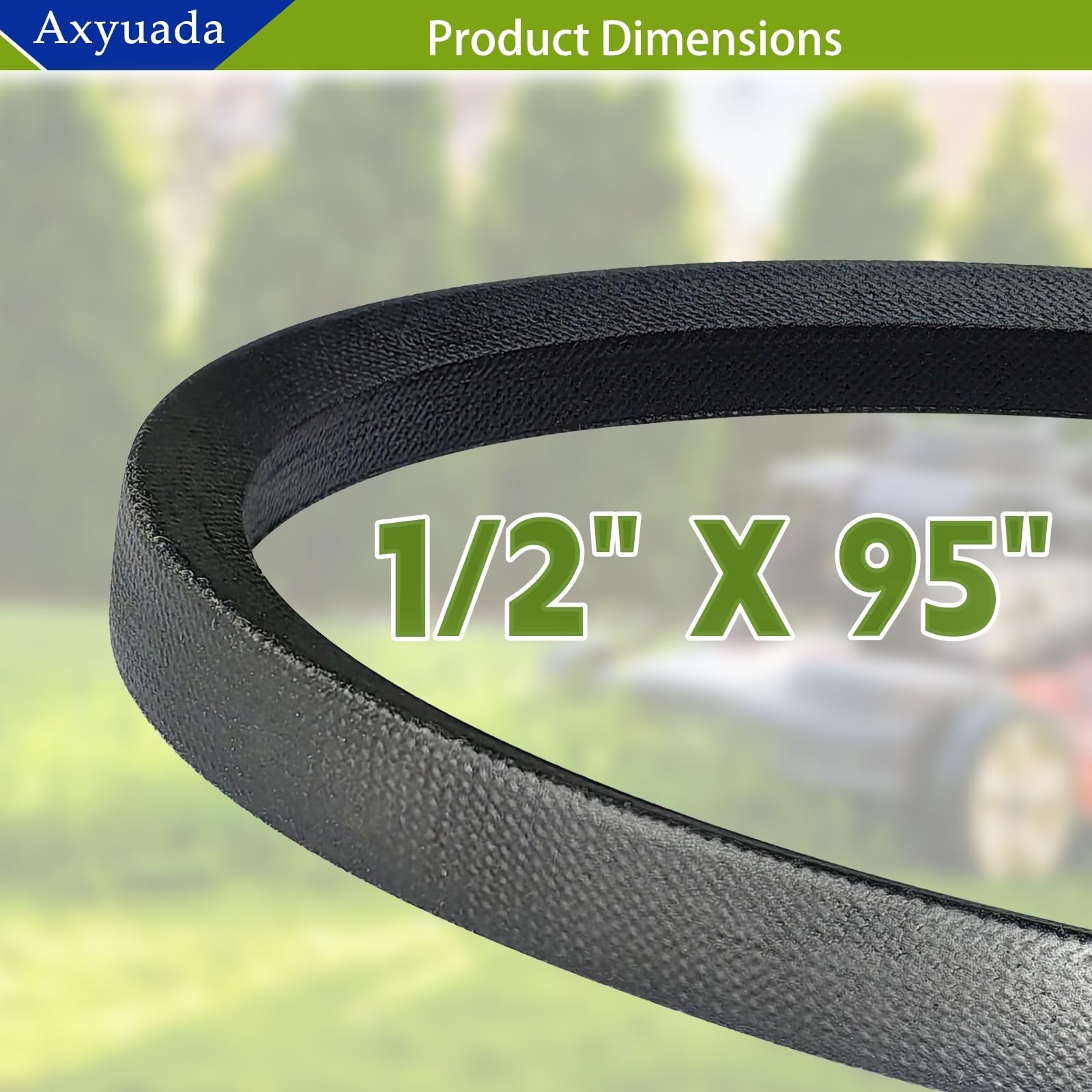 42 Inch Deck Belt 1/2 x 95 VBelt For Riding Mower Lawn Tractor AYP Poulan