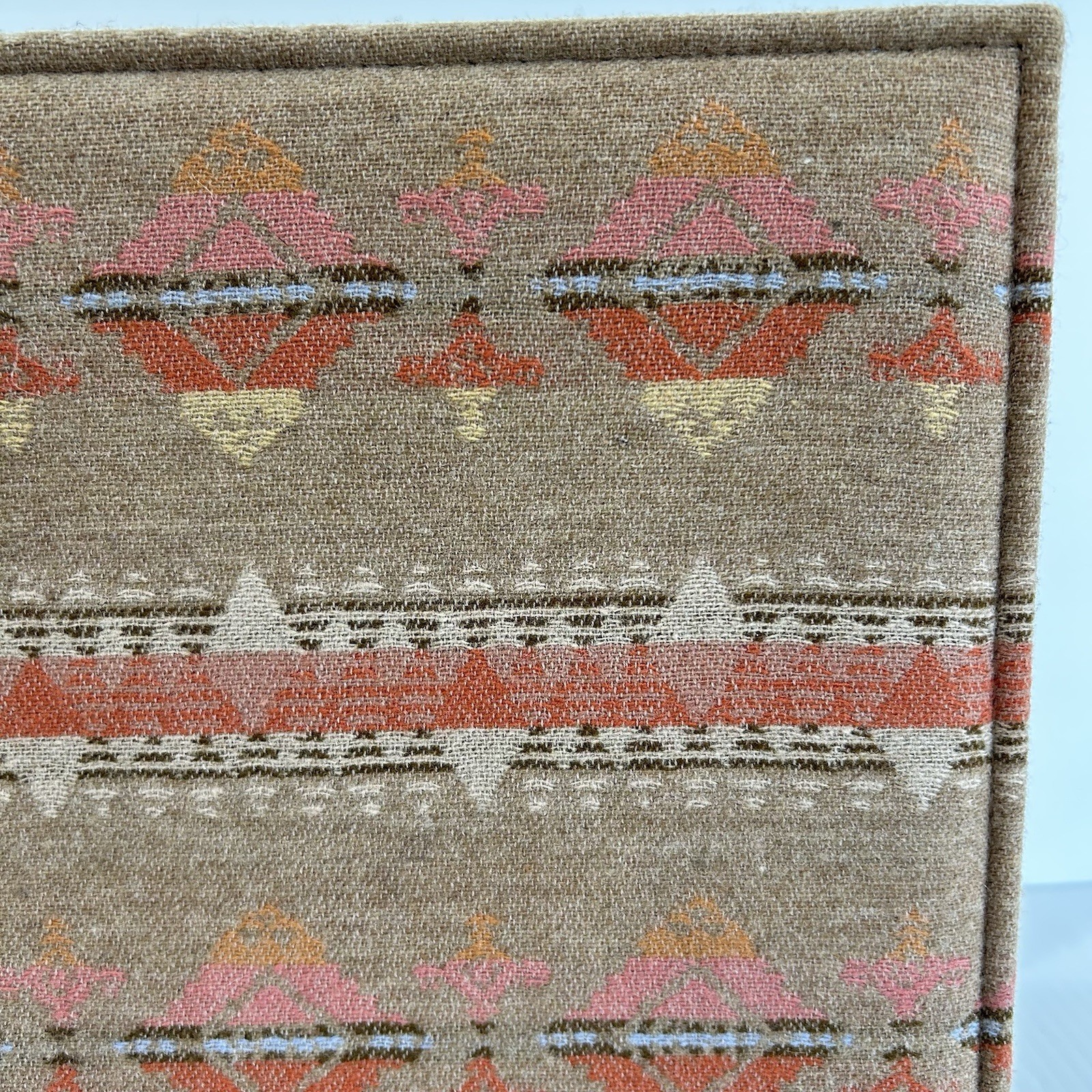 Pendleton Mills Indian Blanket Wool Recipe Organizer Binder Book Unused 9.5×8.5