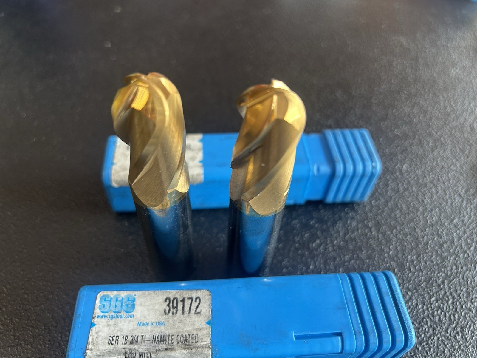 SGS 39172 Solid Carbide Ball End Mill 3/4in 3F 1 LOC 3 OAL