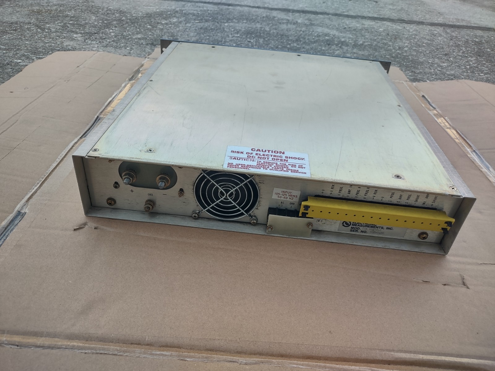 Electronic Measurements TCR 60 S 18-1-0 V-TP 1200W Power Supply
