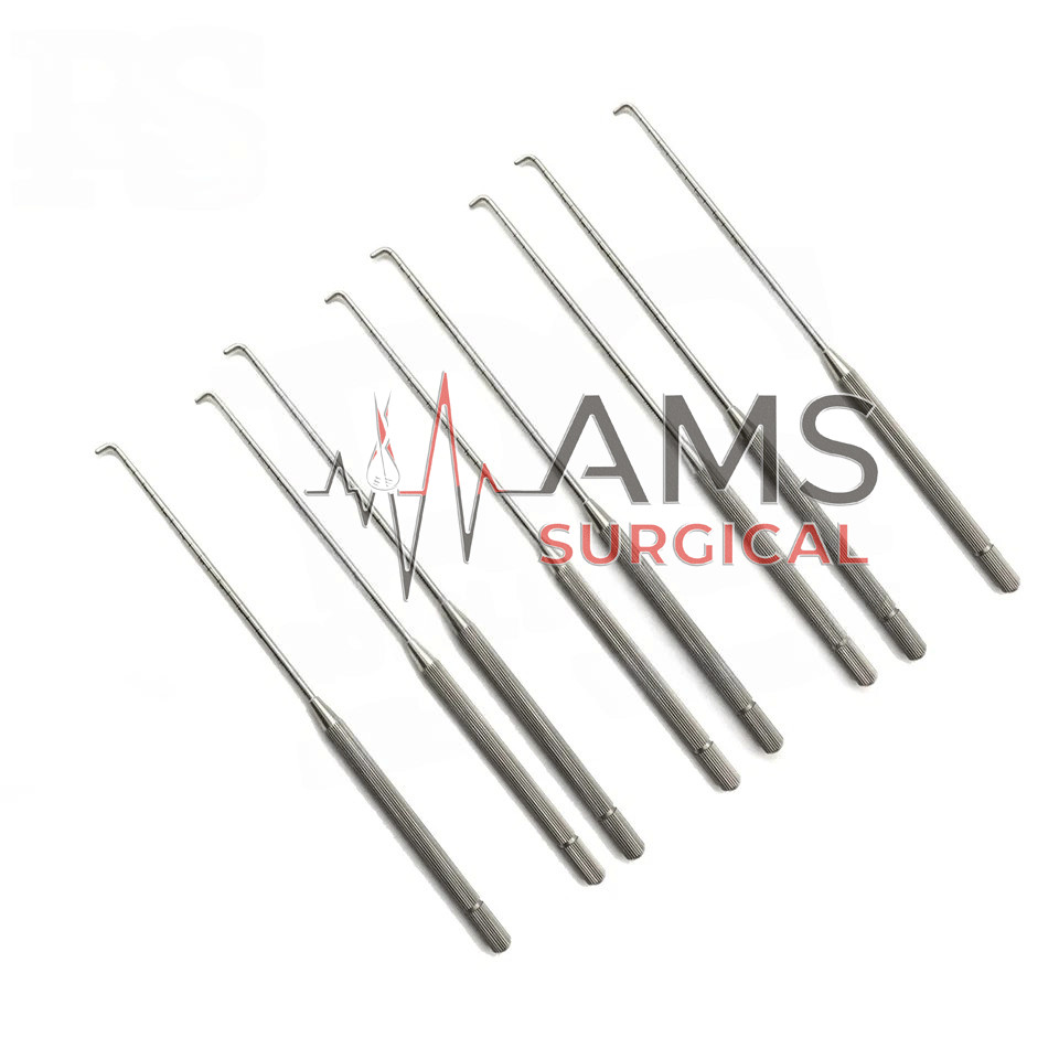 Arthroscopy probe 3mm, 4mm, 5mm, 6mm Set of 8 Pcs Surgical Instruments