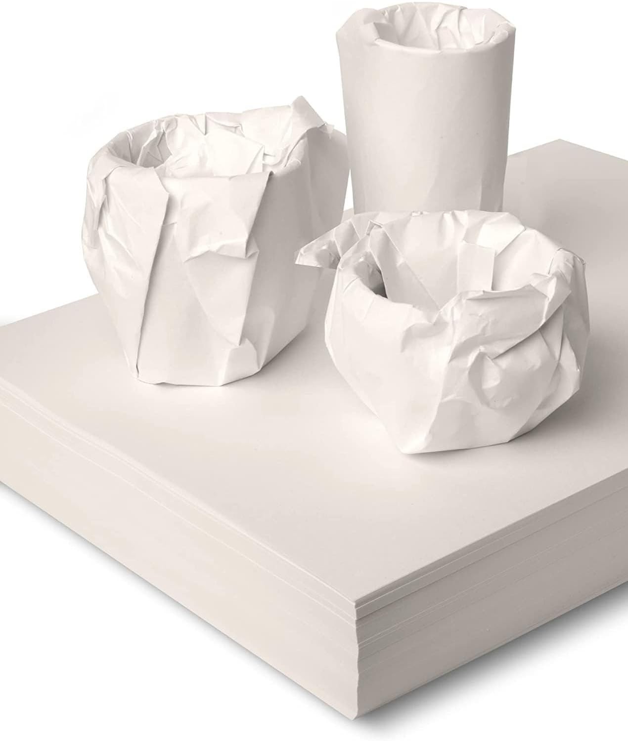 12 * 12 inch Packing Paper for Moving 100 Sheets Protecting 100 sheets, white