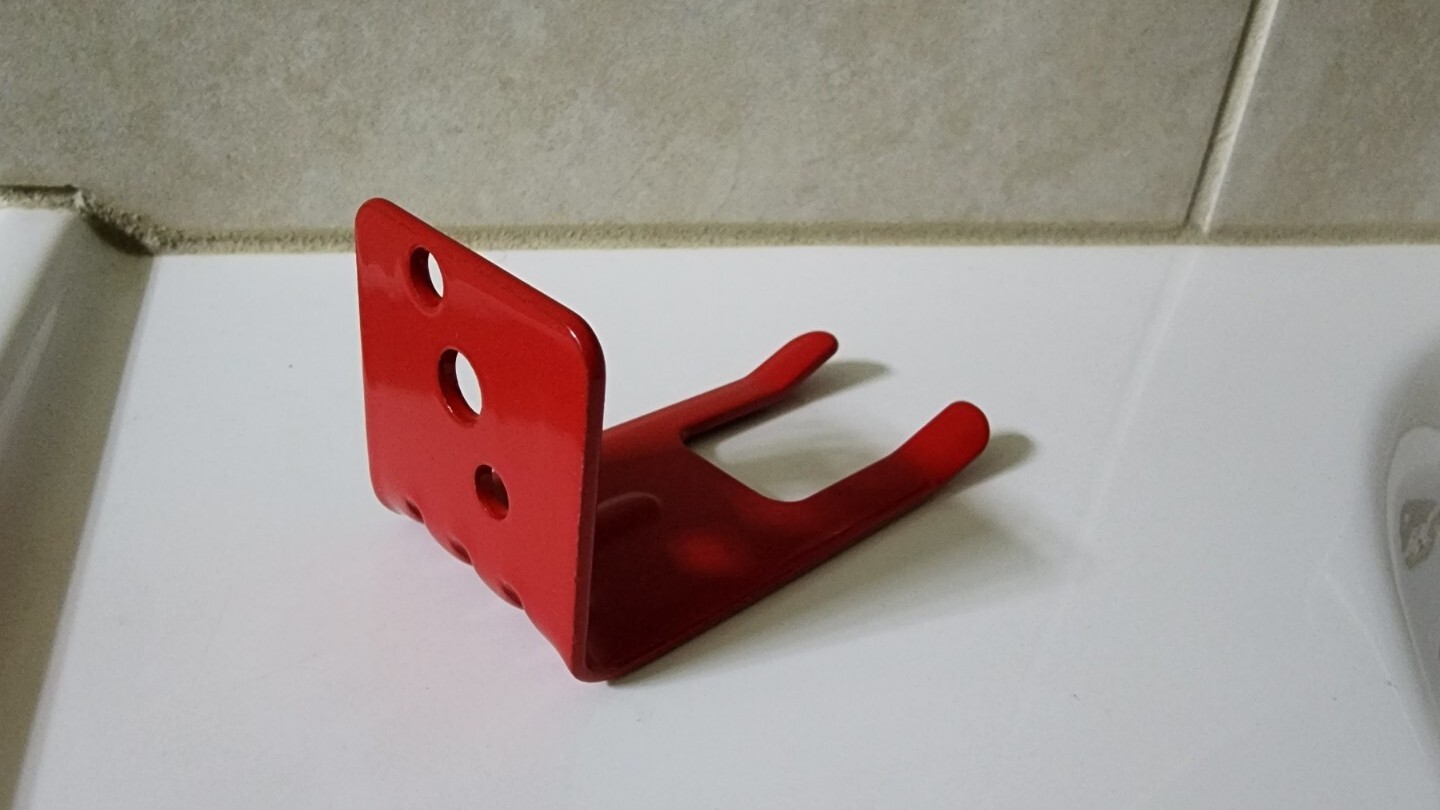 (4) 10LB  New UNIVERSAL Fire Extinguisher Bracket Hook Style Wall Mount Hanger