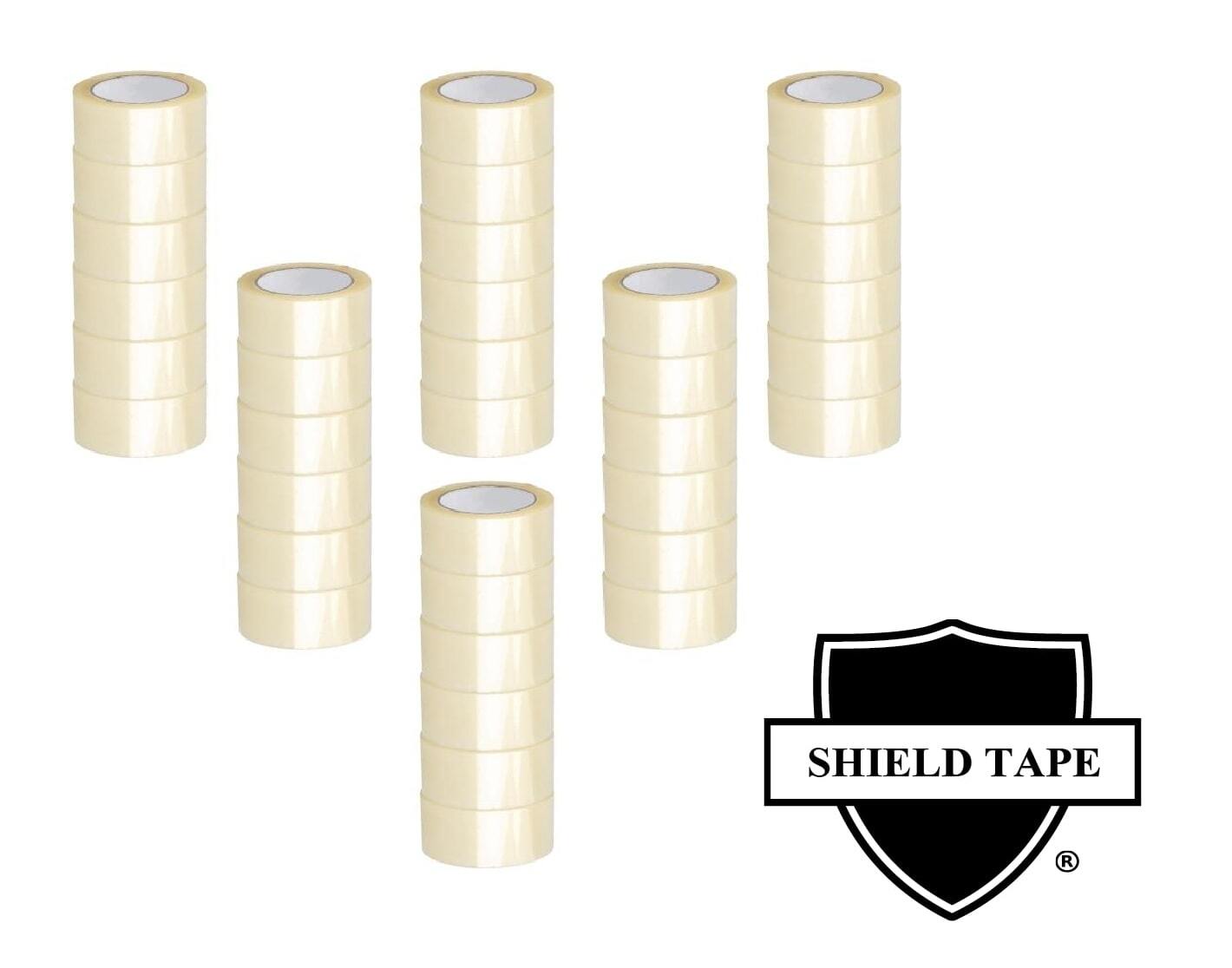 36 ROLLS Clear Packing Tape – 2 INCH x 110 Yards (330 ft) Carton Sealing Package