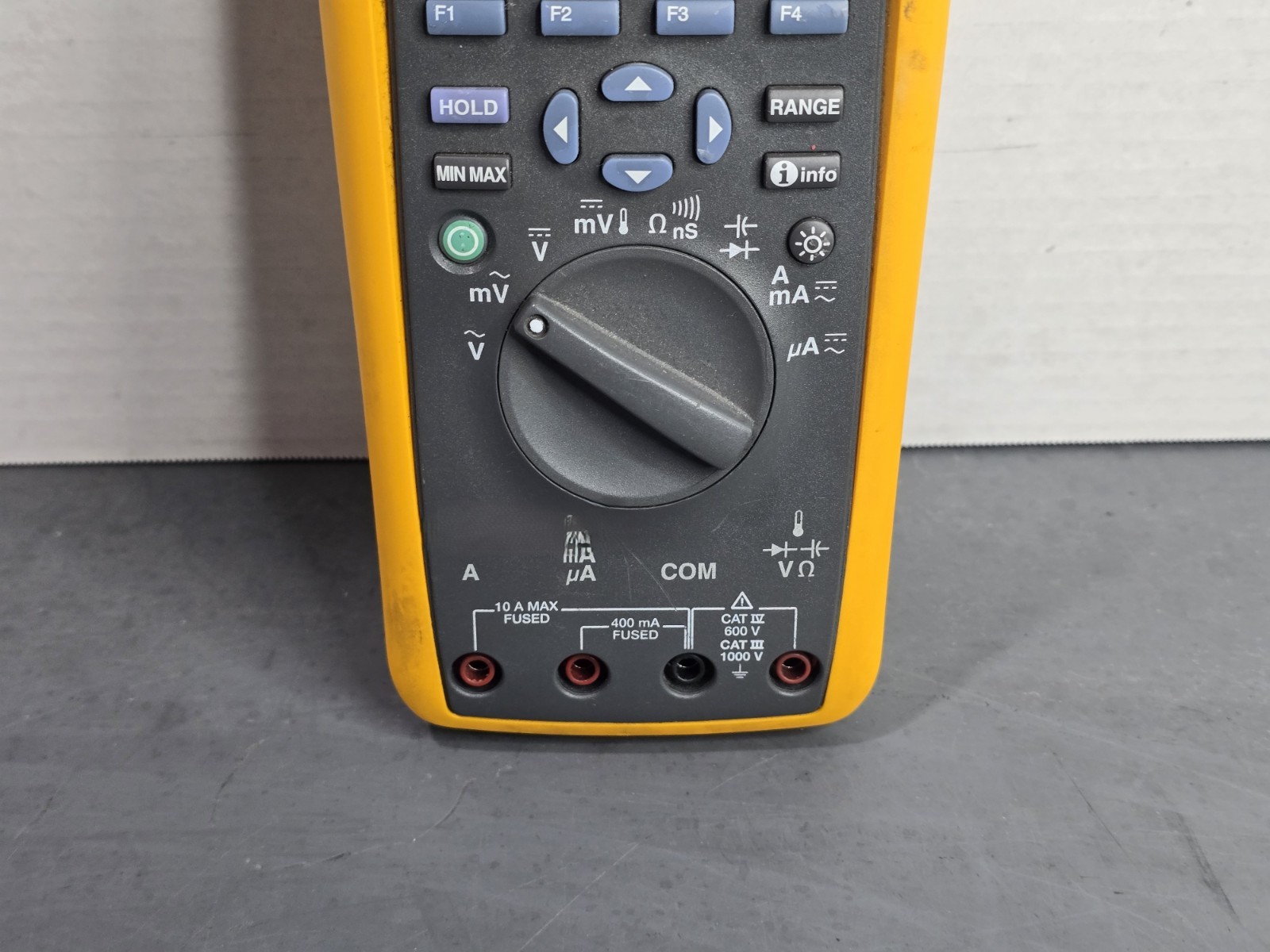 Fluke 287 True-RMS Electronics Logging Multimeter No Battery Missing Fuse