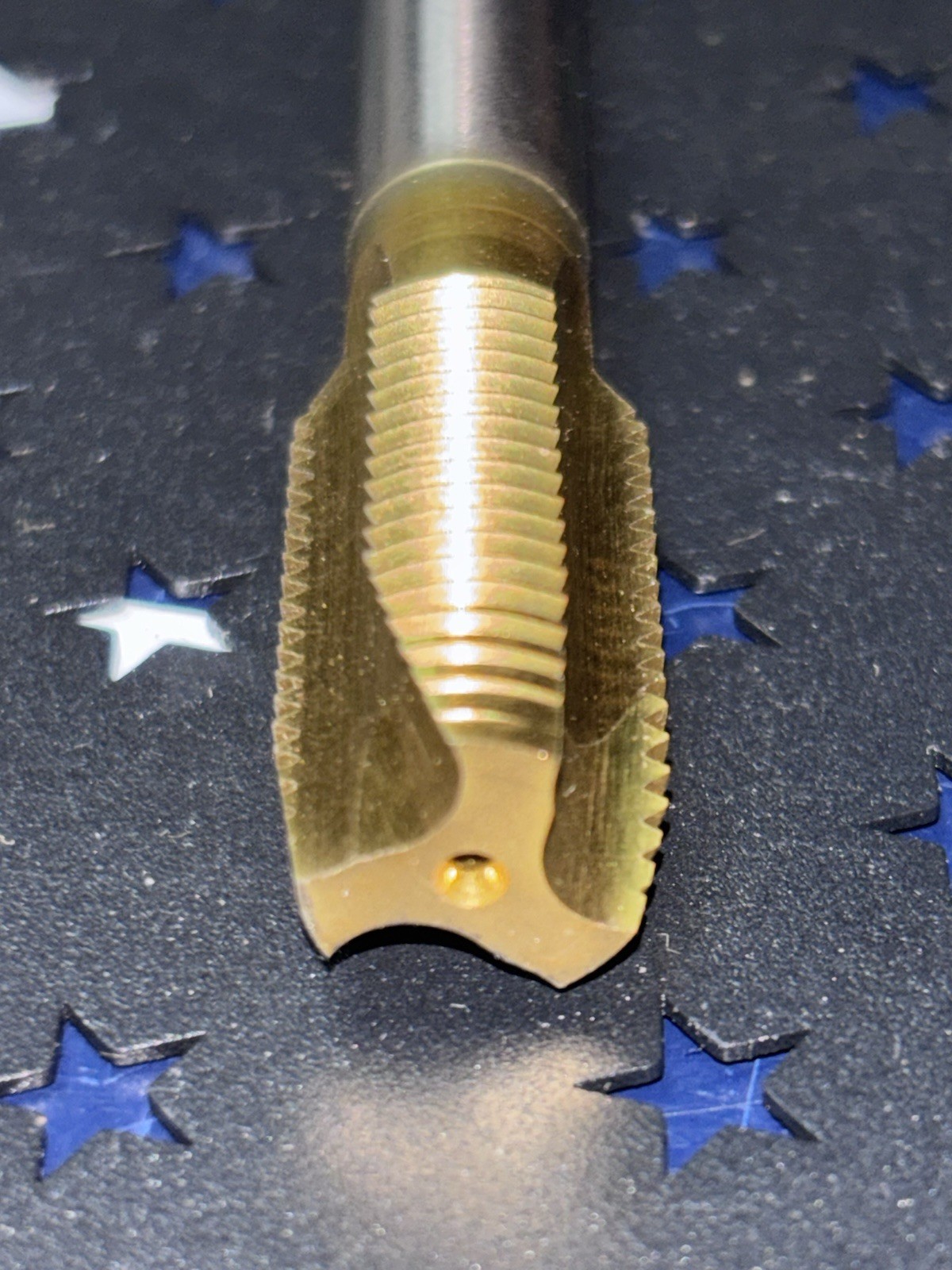 OSG 1/2-20 Spiral Point PLUG Tap HSS-Co GH3 NF 3FL 1/2” 20tpi Exo-TiN