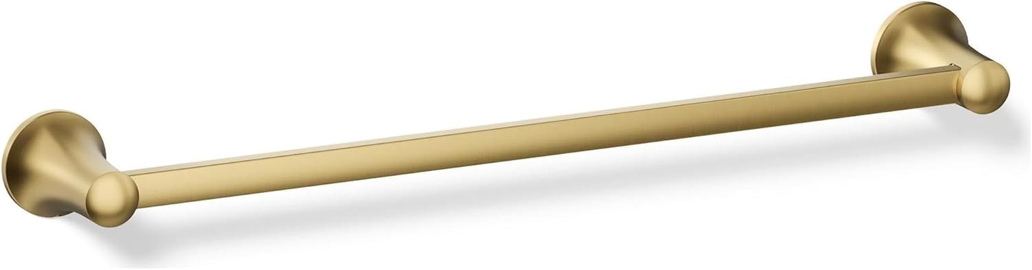 Kohler K-21952-2MB Tempered ” Towel Bar – Vibrant Brushed Moderne Brass
