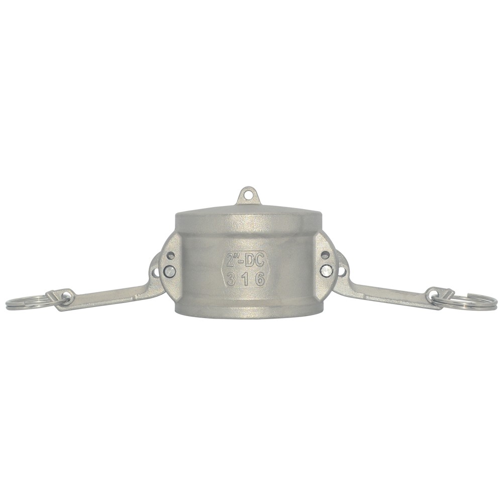 1/2″ 1″ 3“ in Type DC Dust Cap Coupler Stainless Steel 304 Hose Fitting Camlock