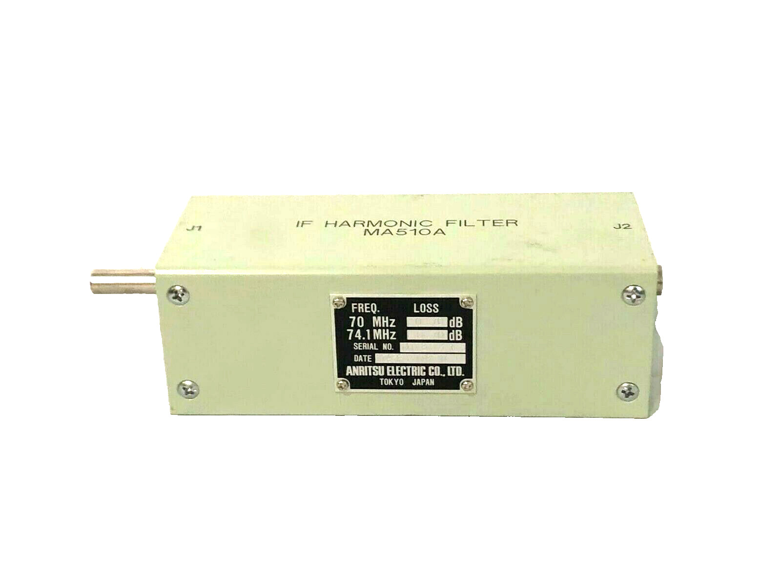 ANRITSU MA510A HARMONIC FILTER M03041 USED FINE WORKING CONDITION