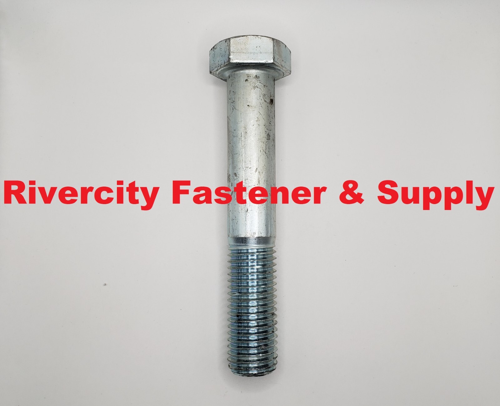 (5) 7/8-9×6 Hex Head Cap Screws Grade 5 Steel 7/8x9x6 Bolts 7/8×6