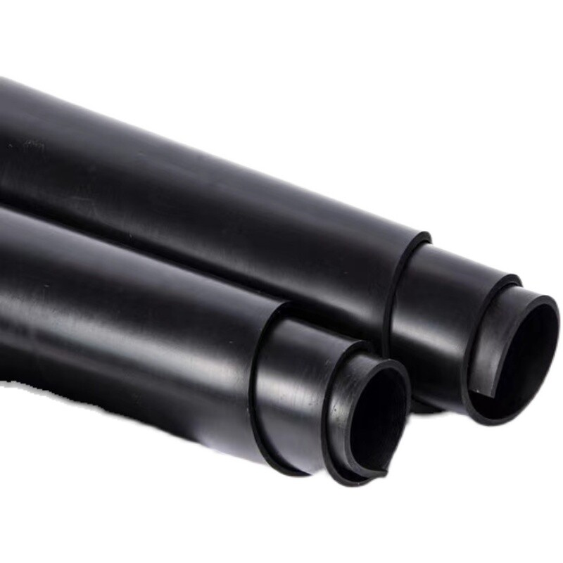 Black Fluorine Rubber Sheet Plate Square Flexible Gasket Thick 1mm-5mm High Temp
