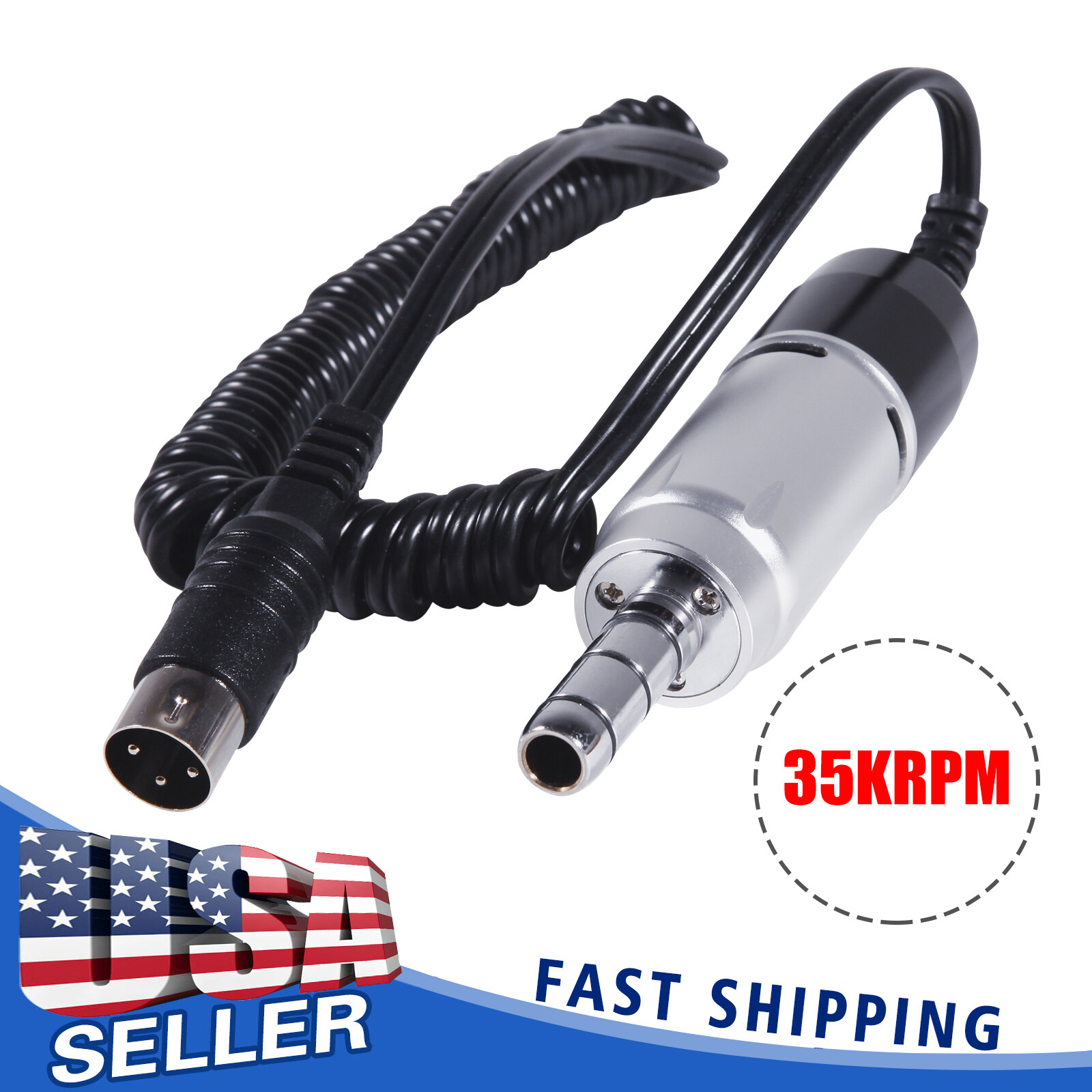 Dental Lab Marathon Electric Micromotor Polishing Unit + 35K rpm Motor Handpiece