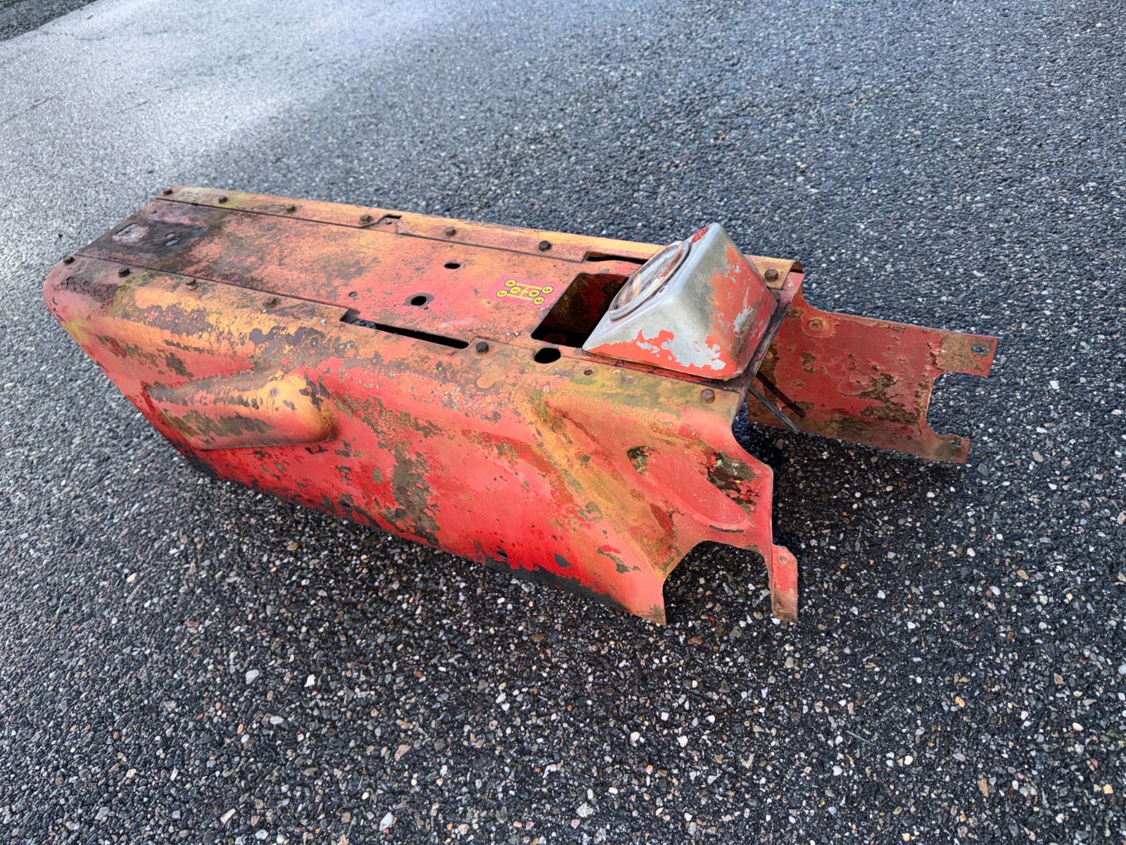 Massey Harris 333 444 Hydraulic Control Cover & Tachometer