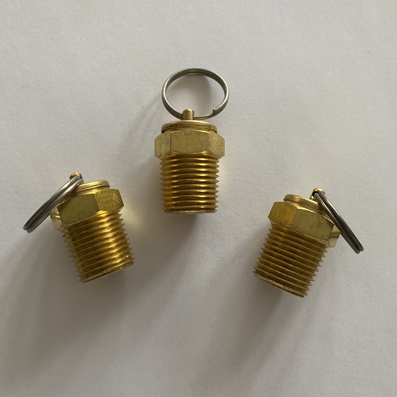 (3) Qualitrol 202-037-01 Brass Pressure Relief Valve 1/2″ NPT ,Free Shipping!!!