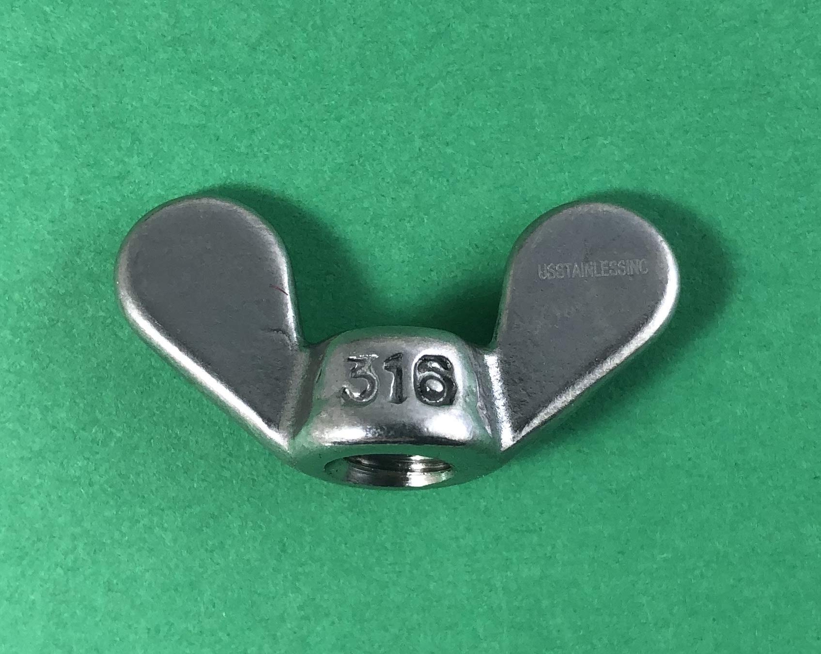 4 Pieces 5/16″ DIN315 316 Stainless Steel Wing Nut Thumb Screw Nut