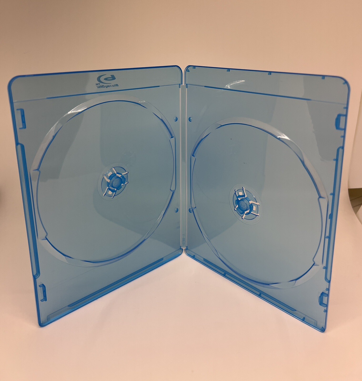 50 Quality 7mm Slim Double Blu-Ray DVD Cases w/Blu-Ray Logo,BL0702,Free Shipping