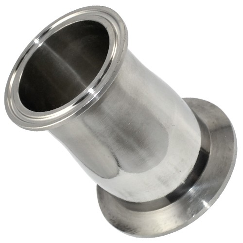 3″ to 1.5″ in Sanitary Pipe Fitting Reducer Tri Clamp Ferrule End Stainless 316