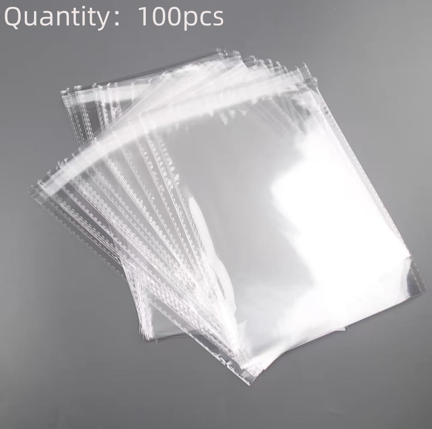 Bulk Value 100 Clear 9×12 Self-Sealing Bags – Secure Packaging for All Needs