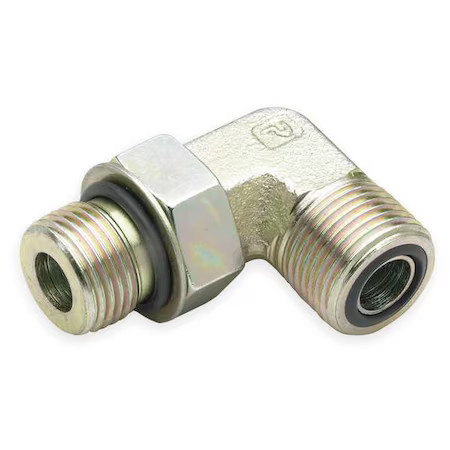 Parker 12-16 C5olo-S Elbow, Steel, Comp. 3/4 In, Comp. 3/8 In