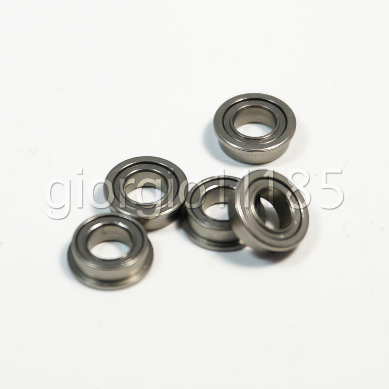 US Stock 10 pcs MF83ZZ Double Shielded Flanged Ball Bearings 3mm x 8mm x 3mm