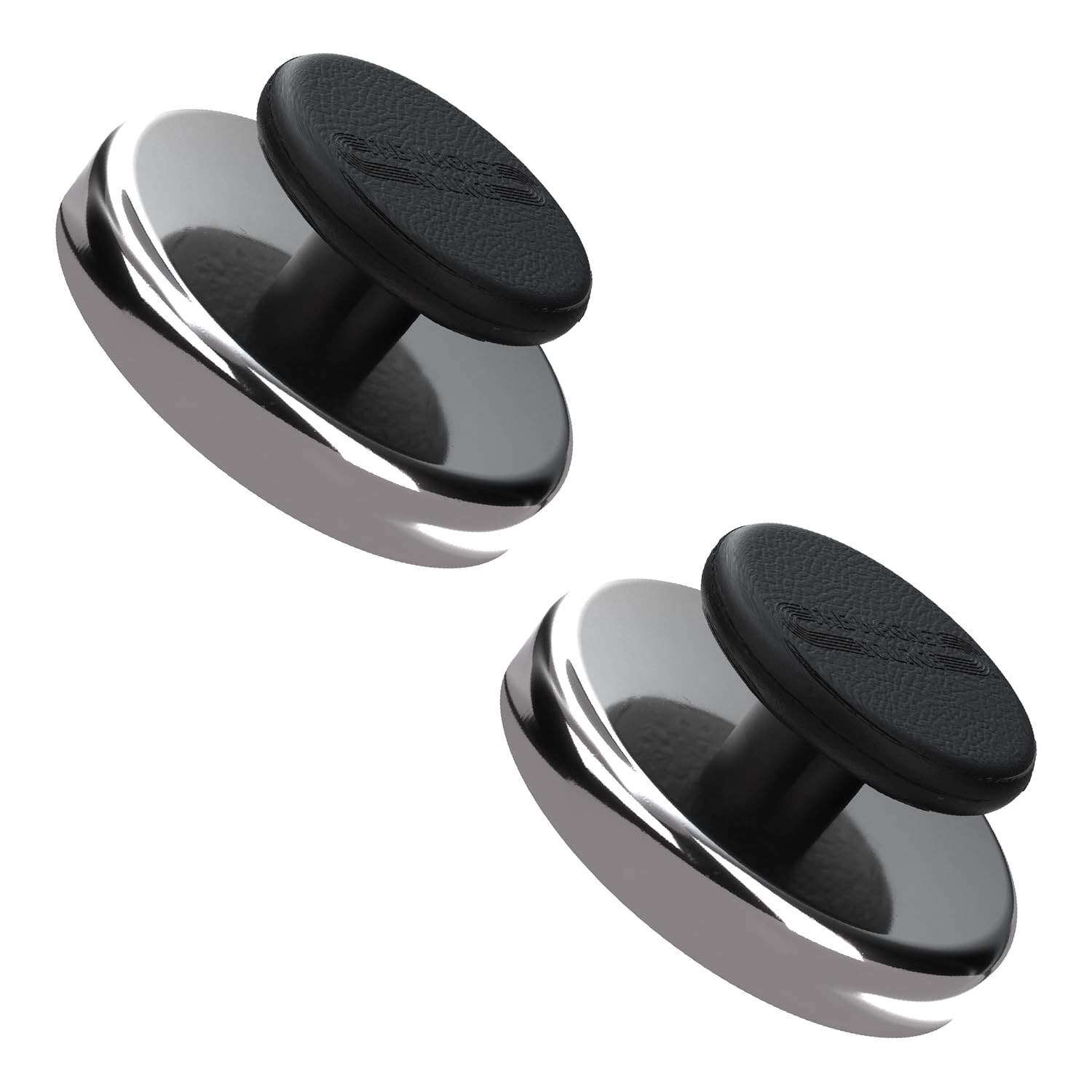 2 Pcs Round Base Magnet Fastener with Knob, 65 Pounds, 2.63″ Diameter