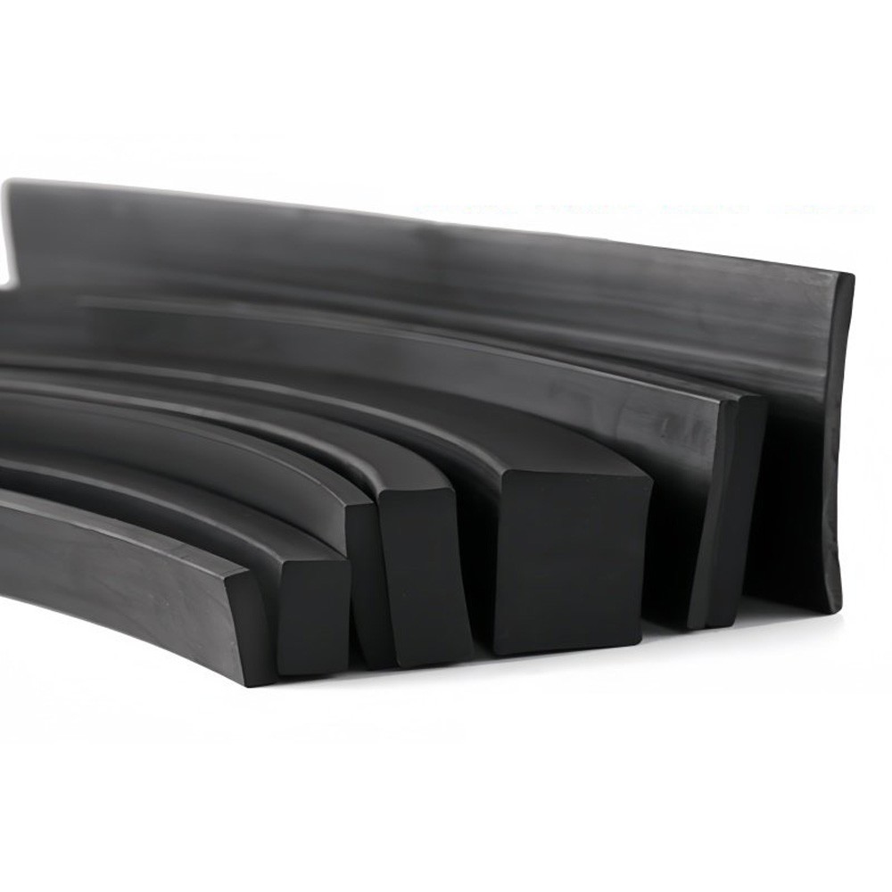 Black Nitrile Rubber NBR Solid Square Cord Gasket Oil Seal Sealing Strip