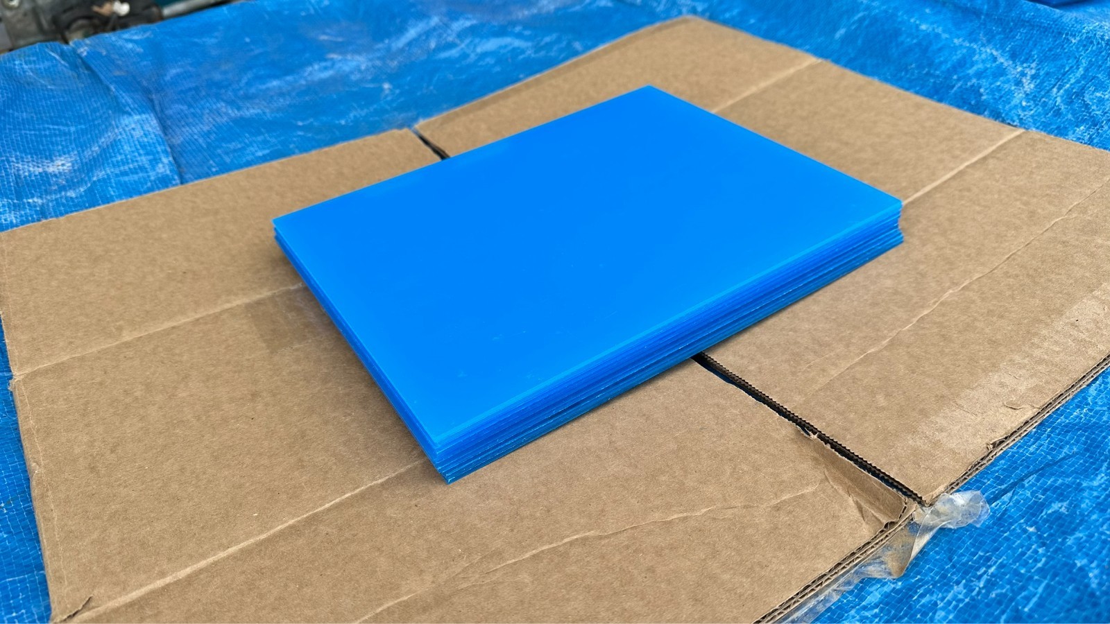 Lot of 10 New Sheets 11.25″ x 8.75″ Acrylic Clear Plexiglass Plexi
