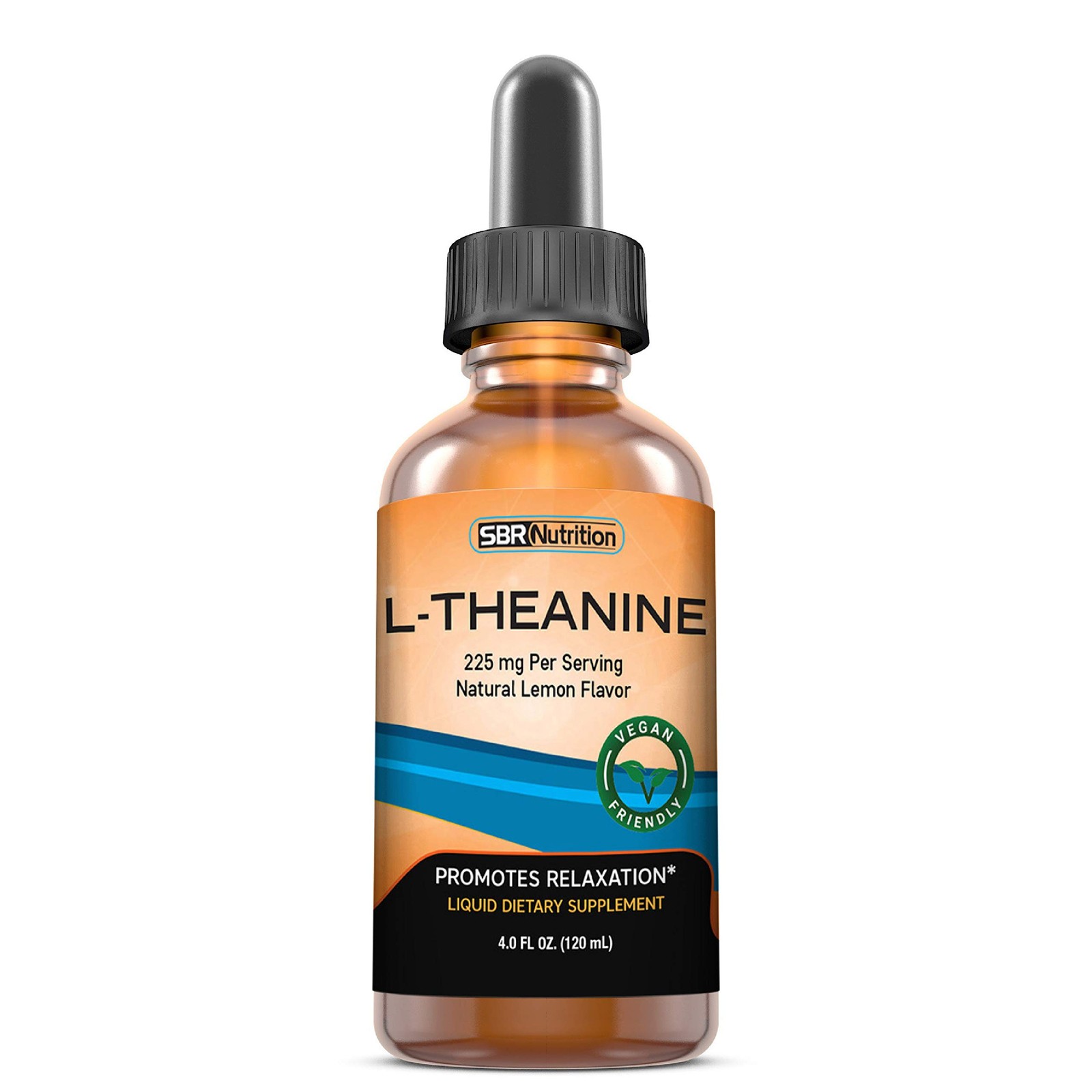 SBR Nutrition Liquid L-Theanine Drops | Vegan, Alcohol-Free, Non-GMO