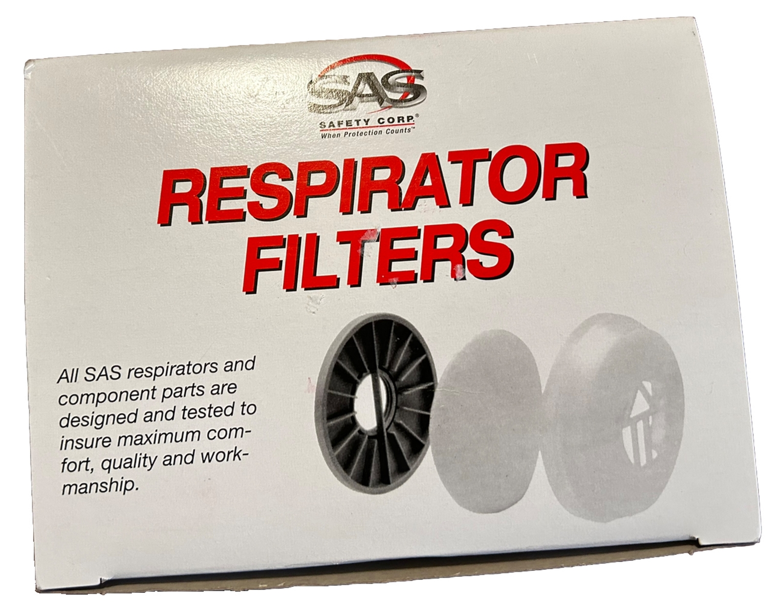 SAS Safety Respirator Filters N99/R95 12Pk- Model 1070-00