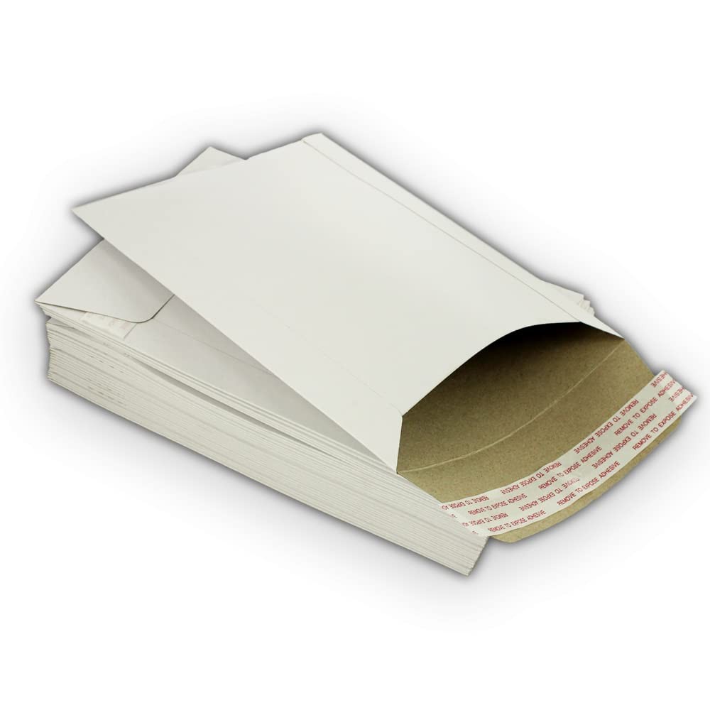 200 EcoSwift 6 x 8 CD/DVD Photo Mailers Keep Flats White One Size,