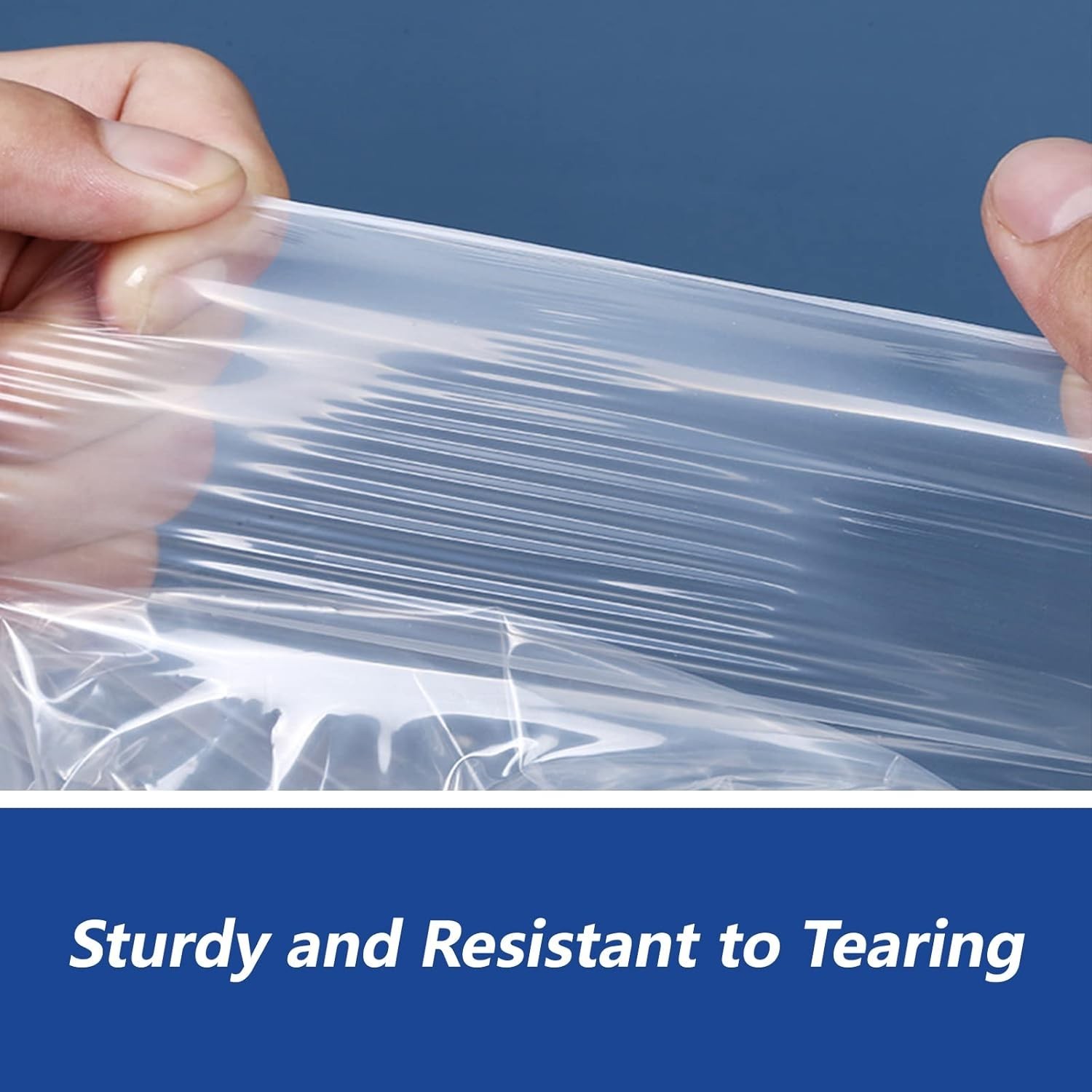 500 Count – 12″ x 15″, Self Seal 1.6 Mil Clear Plastic Poly Bags with Suffoca…