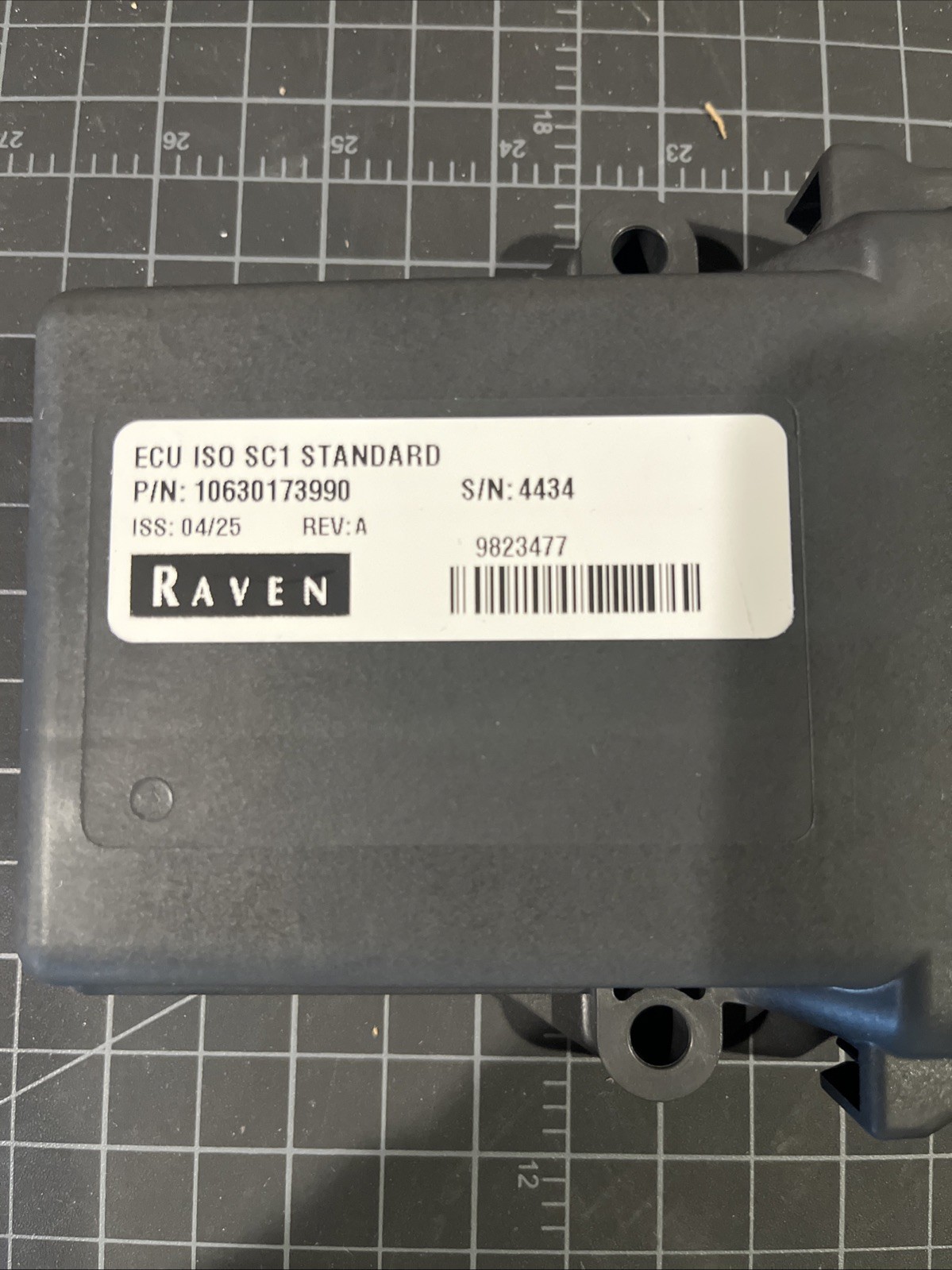 Raven ECU ISO SC1 Standard P/N 10630173990