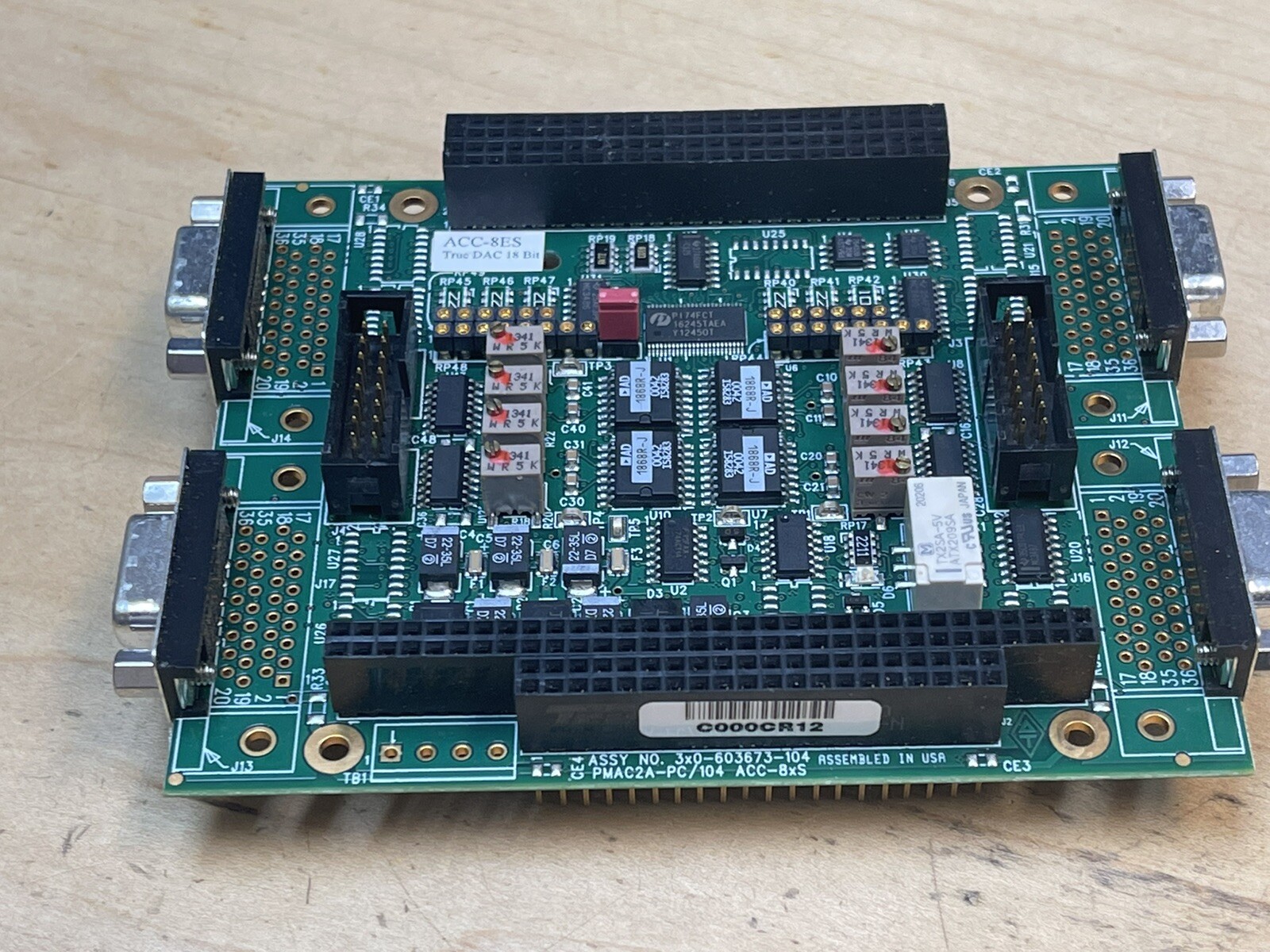 Delta Tau PMAC2A-PC/104 ACC-8xS Assy. No. 3×0- 603673-103
