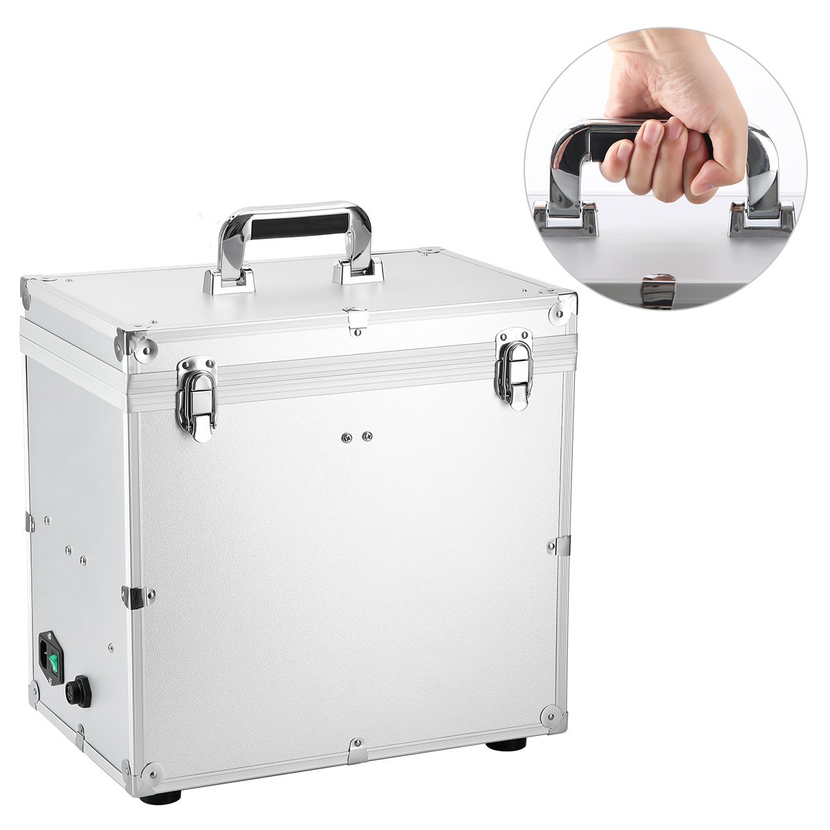 Portable Dental Mobile Delivery Unit system Air Compressor 4Holes/ Folding Chair
