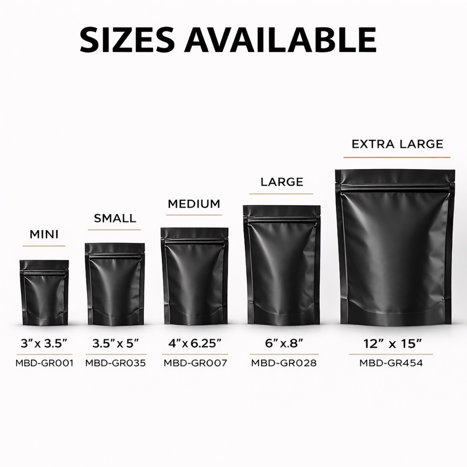 50 Pack 28g Mylar Bags Assorted Designs Smell Proof 1oz Resealable Zip Pouches