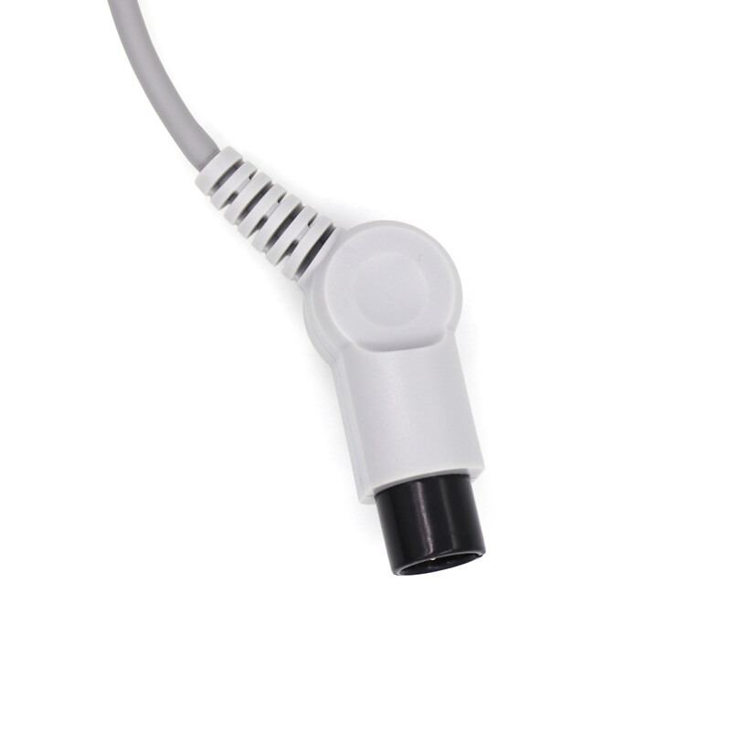 【Hot】5-Lead EKG/ECG Cable Snap WireTPU Welch Allyn fit propaq 100/200/CS 3M 6pin