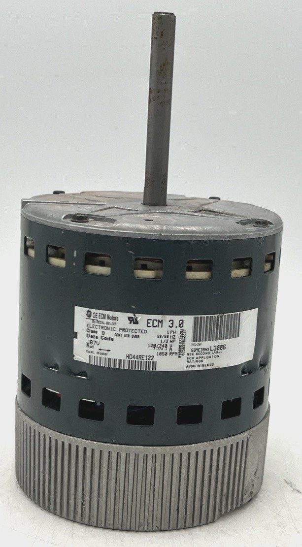 GE 5SME39HXL3006 ECM 3.0 BLOWER MOTOR 1PH 60/50HZ 1/2 HP 120/240V HD44RE122 GC03