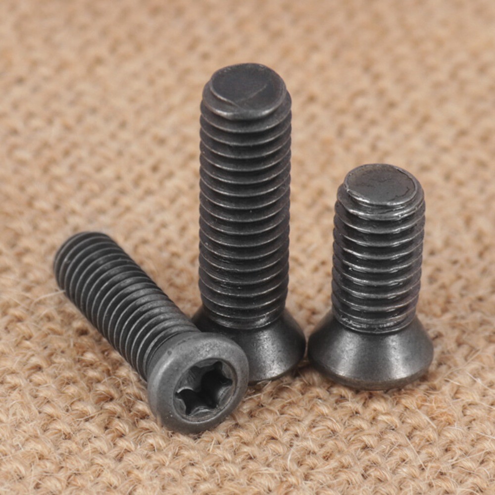 M2 M2.5 M3 M3.5 M4 Black Torx Screws for Replaces Carbide Insert CNC Lathe Tools