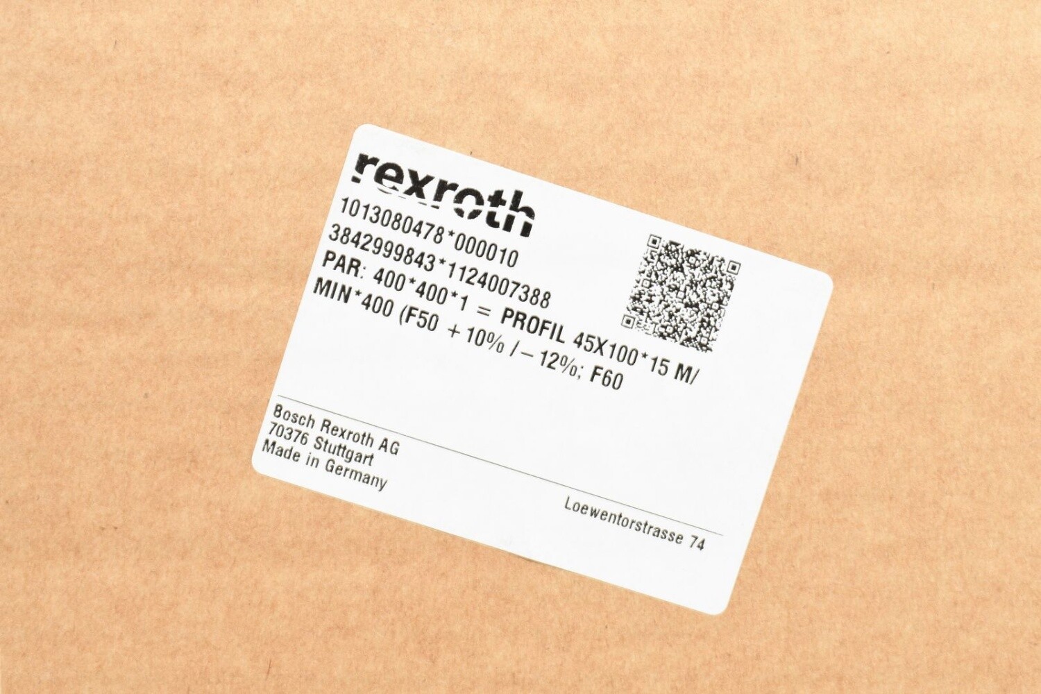 REXROTH 3 842 998 113, HQ 2/O, Lift Transverse Unit with Motor