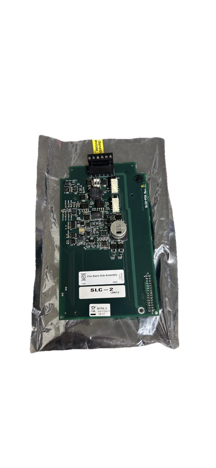 Fire-Lite SLC-2LS Fire Department Connection Kit Rev B with Packaging