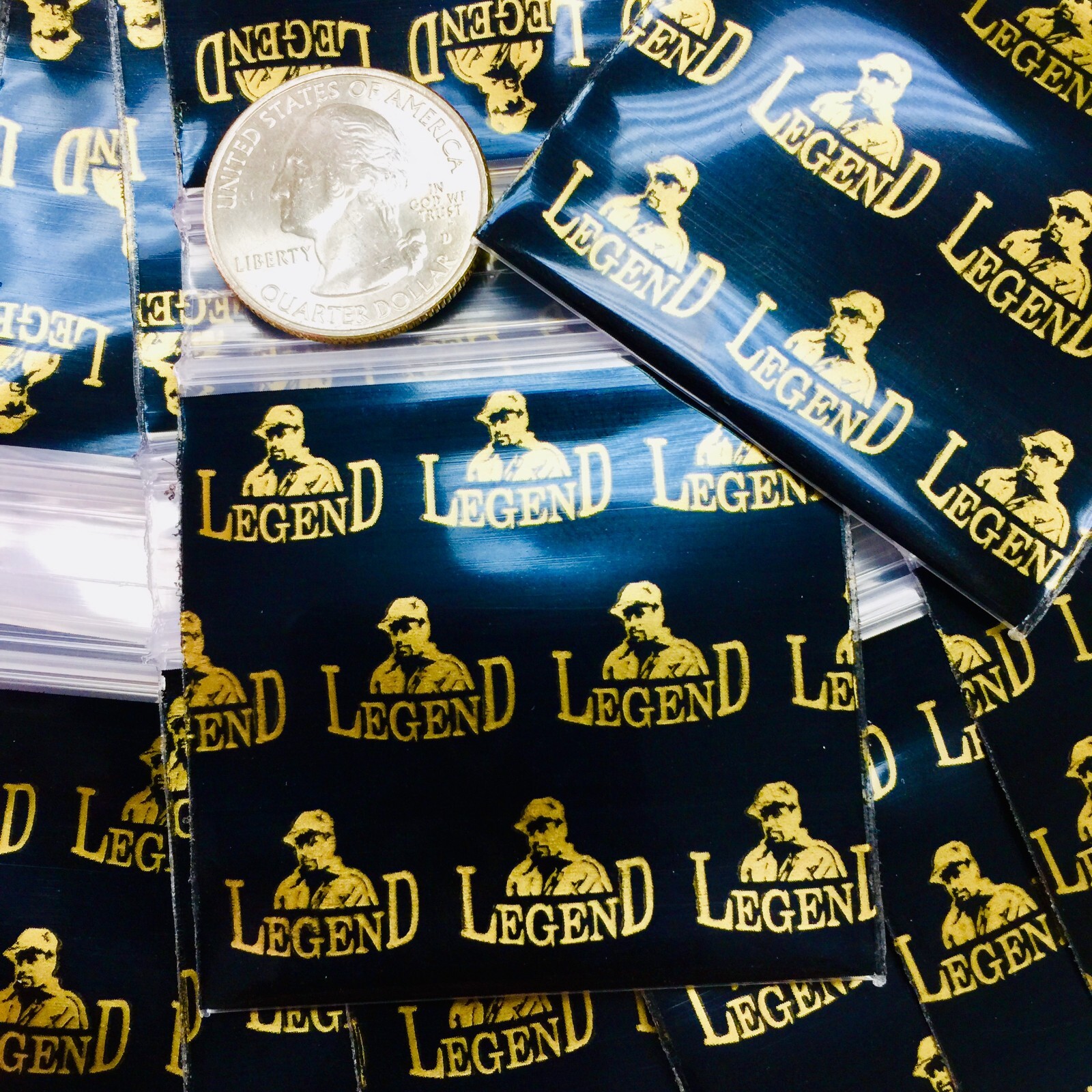 BaggiesSince1987 – 1515 DESIGN ZIPBAGS 100PCS MICHAEL JORDAN SILVER, READ DETAIL