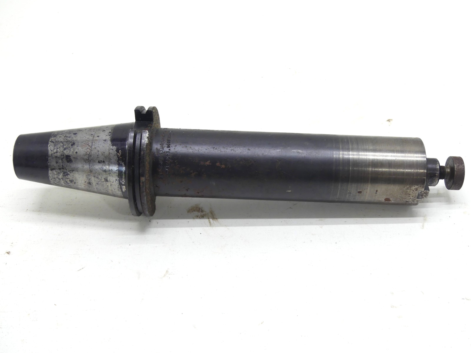 (Set of 4) Misc. CAT50 Tool Holders w/ Unknown Tools