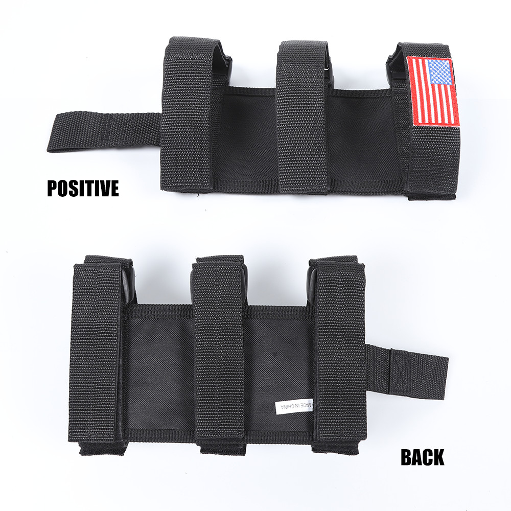 Car Roll Bar Fire Extinguisher Holder Adjustable Bracket Mount for Jeep Wrangler